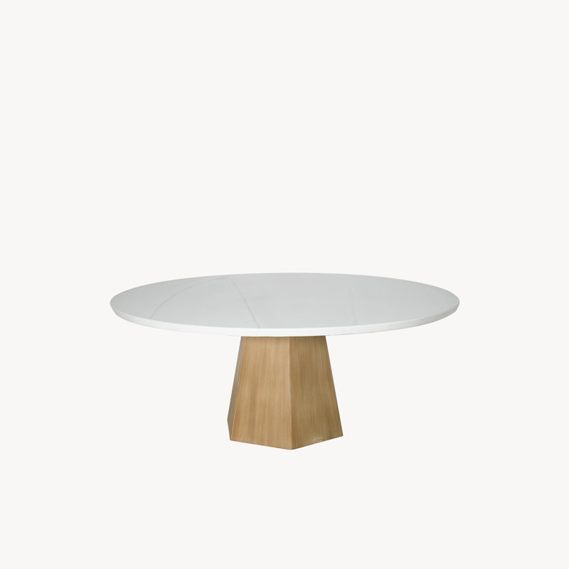 Nicoya 42" Round Coffee Table, 19" H x 42" W x 42" D