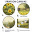 «Drevin Sunflowers And The Chicken Pen» - Art mural grand tournesols-1994314977-1994314978-1994314983
