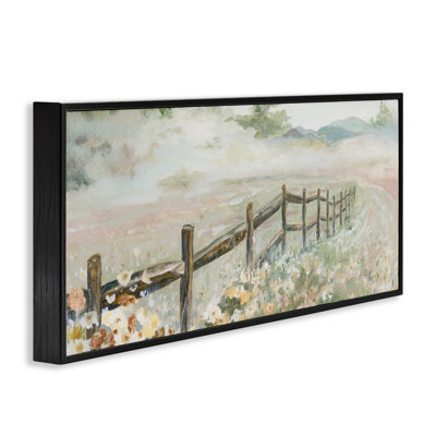 Giclée encadrée de clôture douce avec fleurs, design par Patricia Pinto