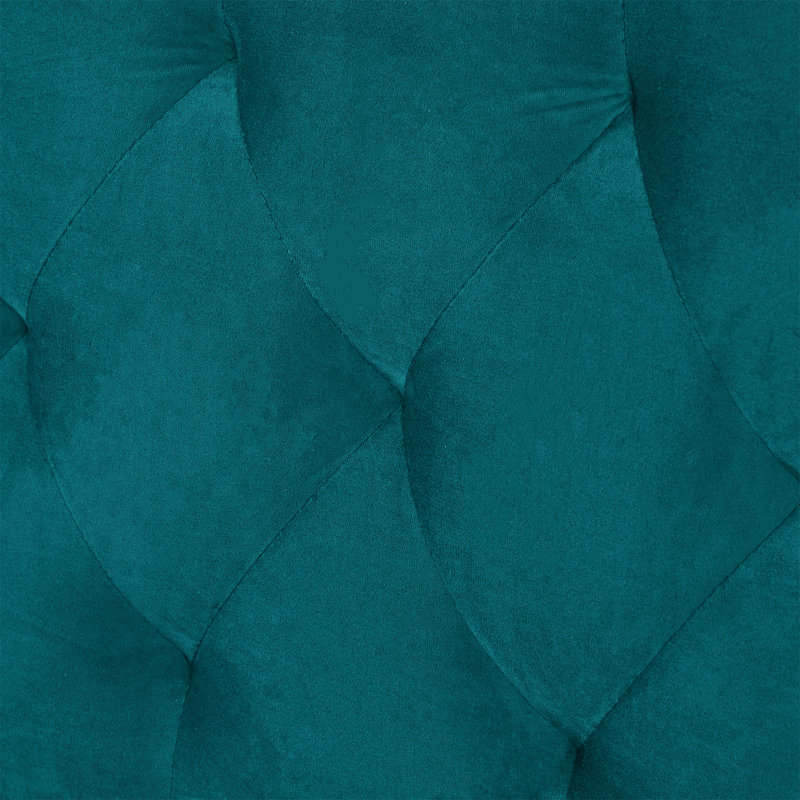 Streator 3 Seater Velvet Sofa Bed, Green Velvet