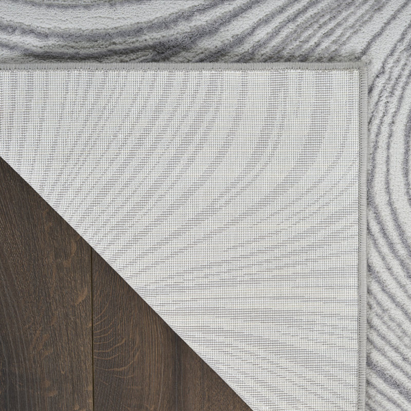 DKNY Central Park West Modern Indoor Rug, Runner 2'2" x 7'6", Gray