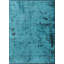 Rapture Teal/Black Abstract Luxury Area Rug-68861360