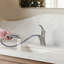 Robinet de salle de bain escamotable à un trou, robinet de lavabo de salle de bain à 2 fonctions avec ensemble de drain-120089895