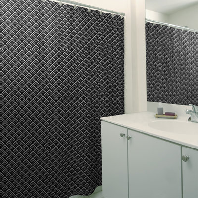 Katelyn Elizabeth Geometric Shower Curtain