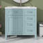 Ensemble de meuble-lavabo élégant 36 po avec tiroirs et armoire de rangement-2107195497