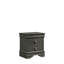 Table de chevet chic à 2 tiroirs avec fabrication robuste et détails luxueux