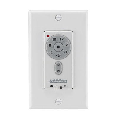 Reversible Fan and Light Ceiling Fan Remotes & Wall Control