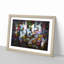 Multi-Coloured Wall Graffiti - Picture Frame Painting Print-55581025-55581028