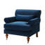Fauteuil d'appoint à accoudoirs roulés 39,37 po avec siège profond surdimensionné-1061343967