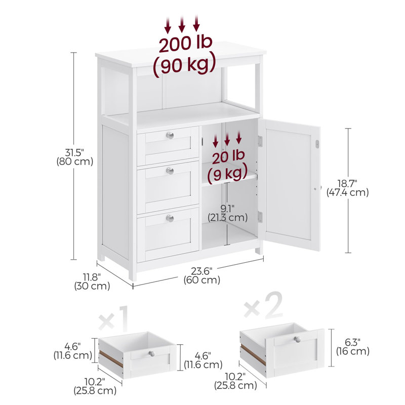 Armoire de salle de bain Buckius