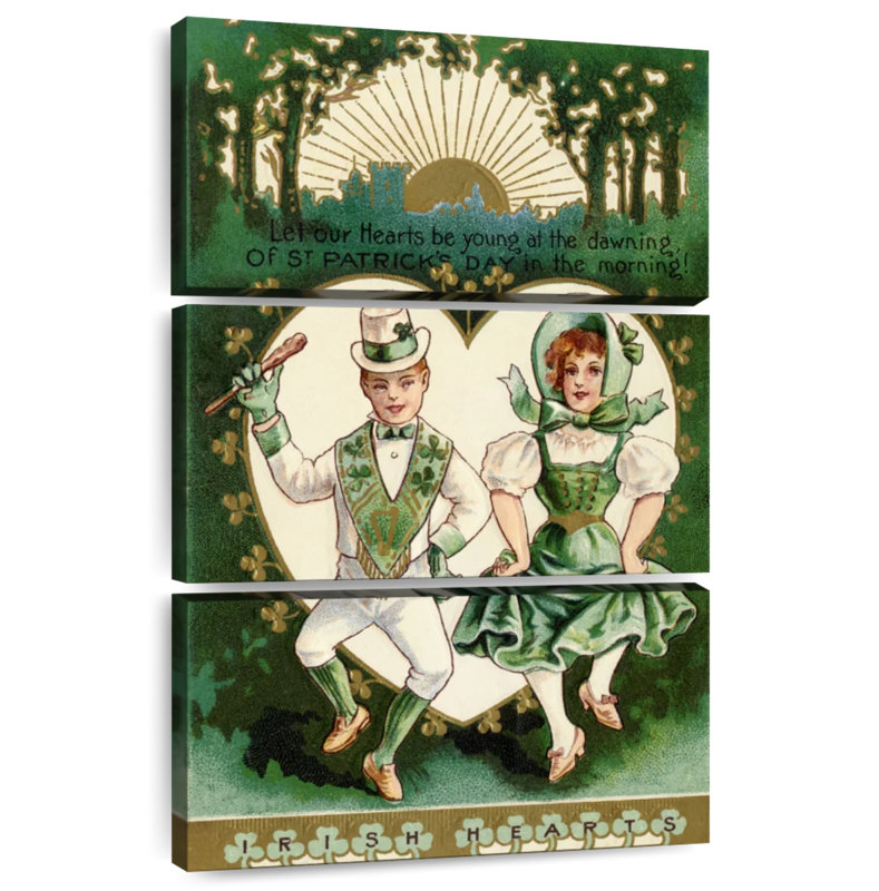 Lelend Irish Jig Kids, 65" H x 42" W