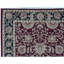 Sultanabad Wool Oriental Area Rug in Red/Navy/Beige