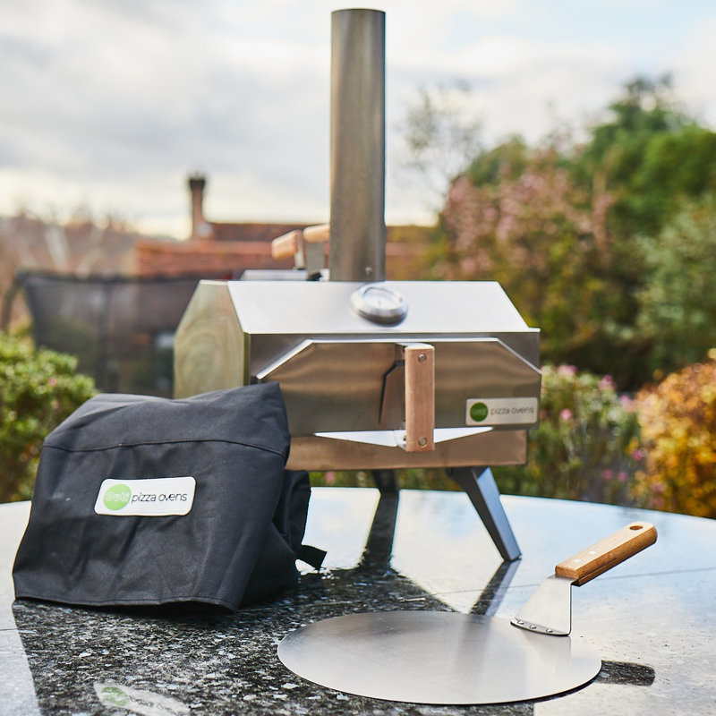 Outi Pizza Stainless Steel Countertop Wood Burning Pizza Oven