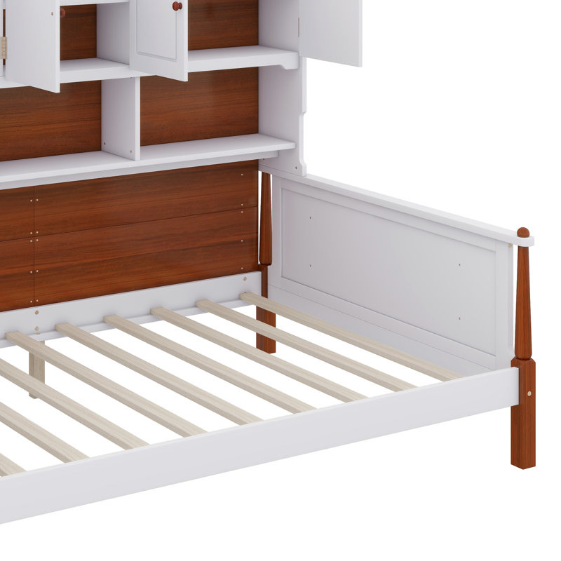 Mimmo Twin Size Platform Bed with Multiple Storage