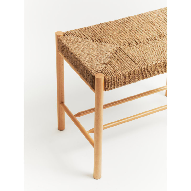 Oboyle Wicker Bench