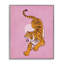 «Preppy Roaring Tiger», estampe numérique encadrée par Nataly White-111732880-107873074