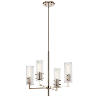 20.5" 4 Light Chandelier