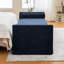 Banc rembourré 88,5 po avec 2 traversins en chenille l 88,6 po-1170517759