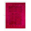 Tapis rose en laine 8 pi 3 po x 10 pi 2 po Huckstep