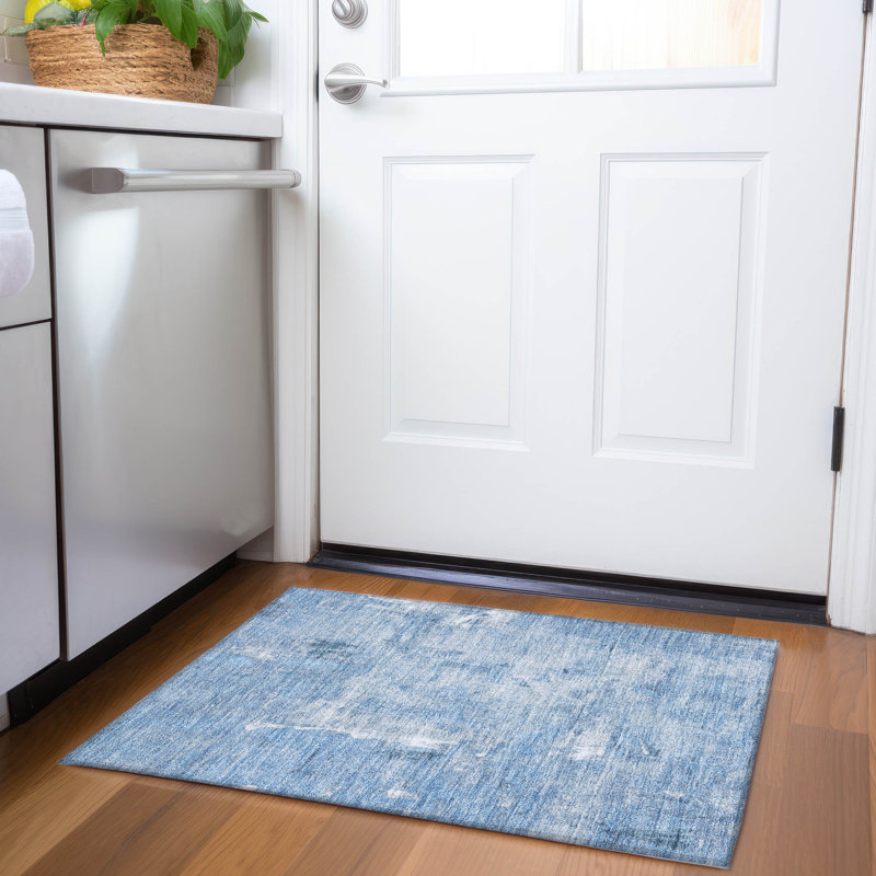 Premium Machine Washable Natoma AMF989 Abstract Rug, Rectangle 1'8" x 2'6"