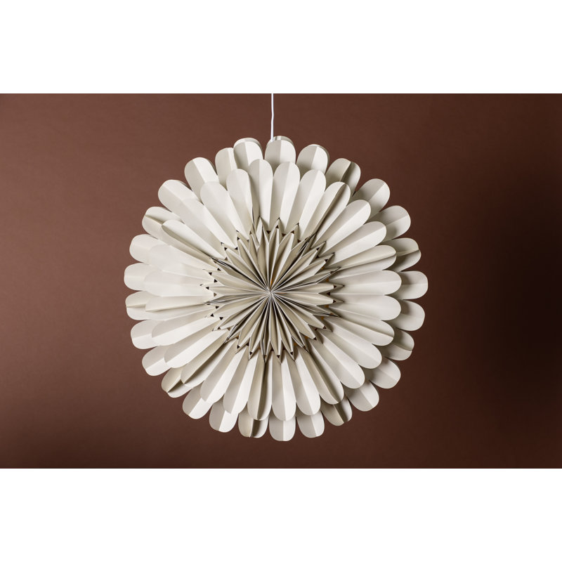 Ellent 1 - Light Geometric Pendant, Beige