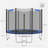 10' Trampoline with Safety Enclosure-29314111