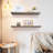 Zahriah 2 Piece Pine Floating Shelf-127572677