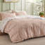 Ensemble de housse de couette réversible pour grand lit - housse de couette réversible avec fermeture à glissière, ensemble de literie à motif floral 3 pièces-106246895-106246896