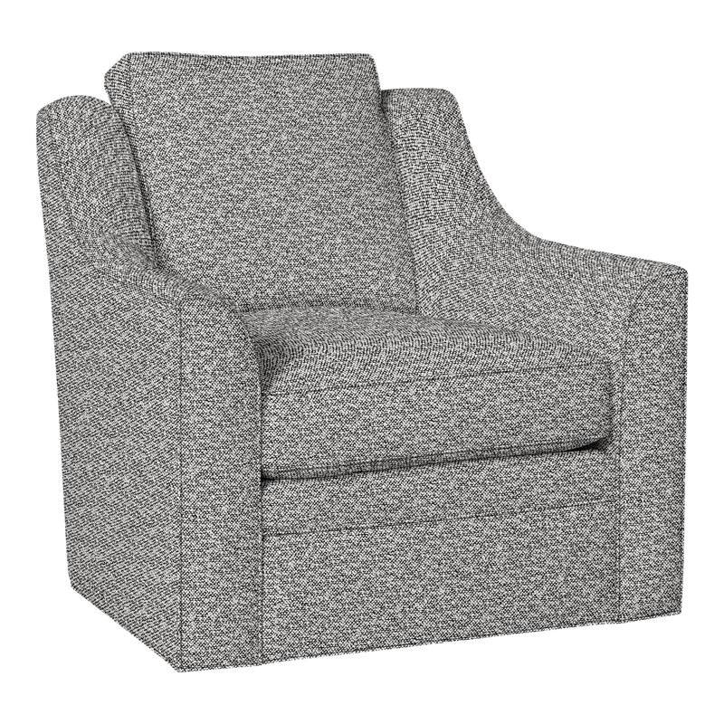 American Bungalow Nicholas Barrel Back Swivel Chair, Perigold On The Lamb Newsprint