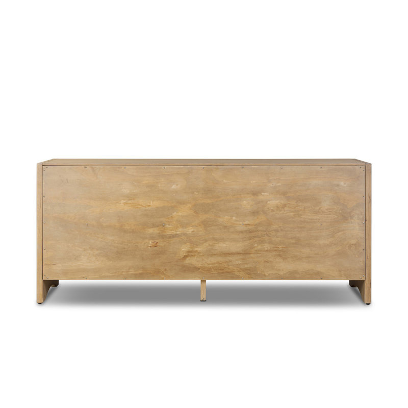 Hazel 6 Drawer Dresser-Light Wash Oak