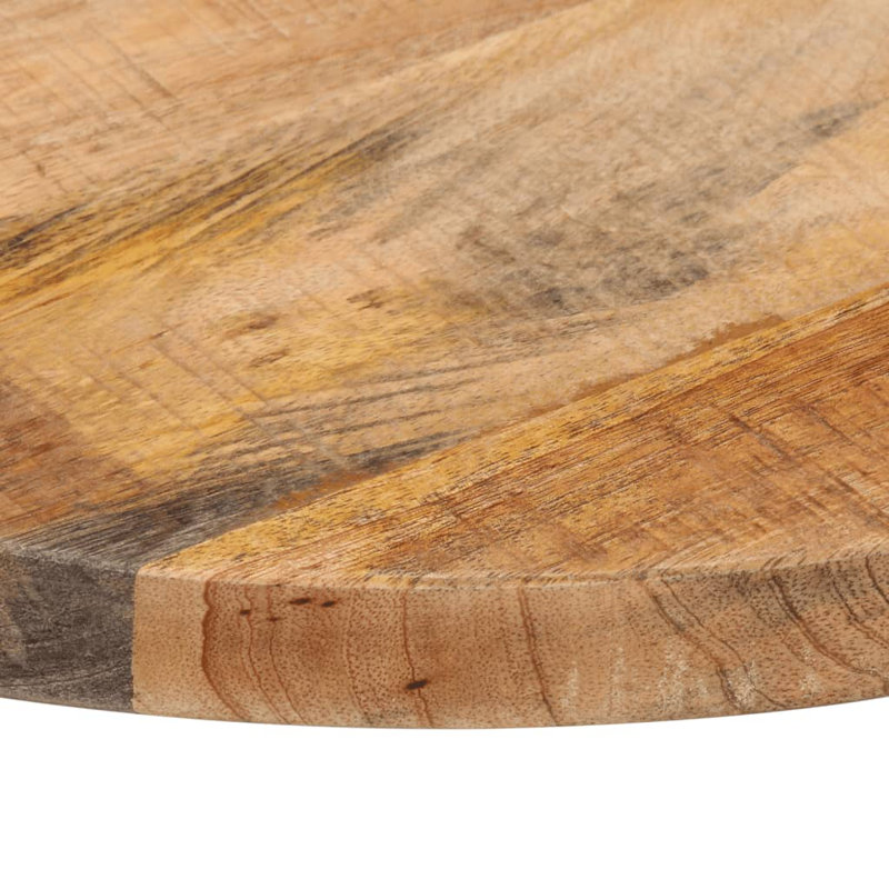 Table Top Solid Wood Mango, Oak, 2.5cm H x 50cm W x 50cm D
