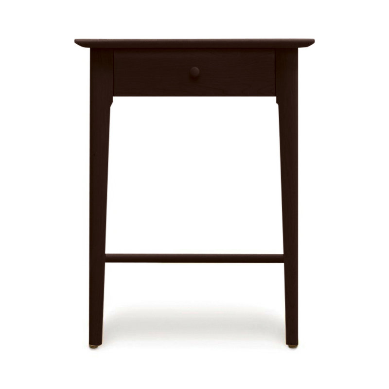 Sarah 1 - Drawer Solid Wood Nightstand, 28", Natural Maple