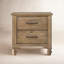 Table de chevet en bois massif Edan