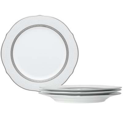 Noritake Charlotta Scalloped Accent Plates, 9"