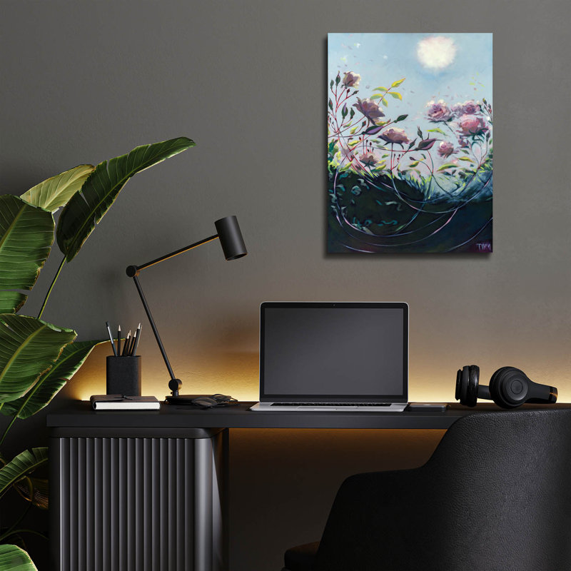 "Deep communication" par Lisa Timmerman, H 16 po x l 12 po x P 0,13 po