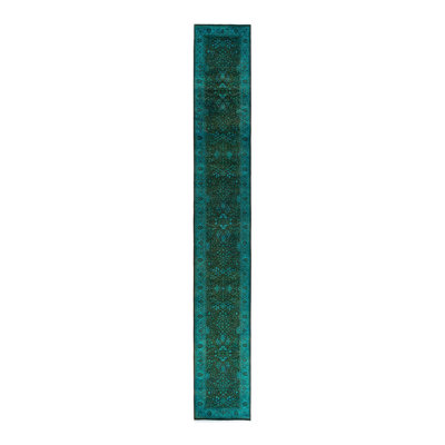 Ivandro One-of-a-Kind 2' 7" X 18' 5" Hand Knotted Area Rug