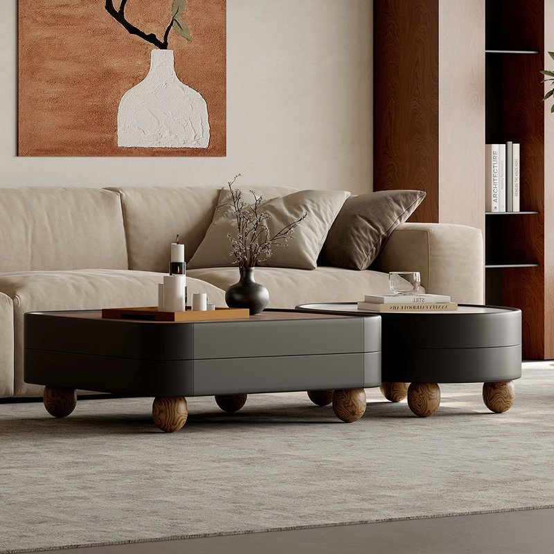 Ensemble de tables basses Retro Art