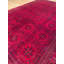 Tapis en laine et coton rouge noué à la main Original