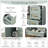 0" Bathroom Vanity with Sink, Soft-Closing Door & 3 Drawers
