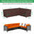 Stretchy V-Shaped Sofa Slipcover