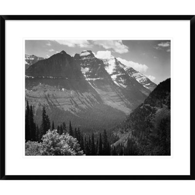 " Snow Covered Mountains, Montana - 1941 " by Ansel Adams