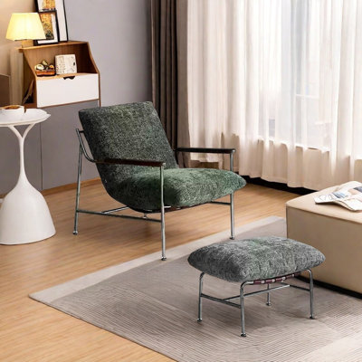 Chaise confortable avec structure en acier