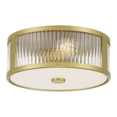 Gabrie 11.75" Wide 3-Light Flush Mount