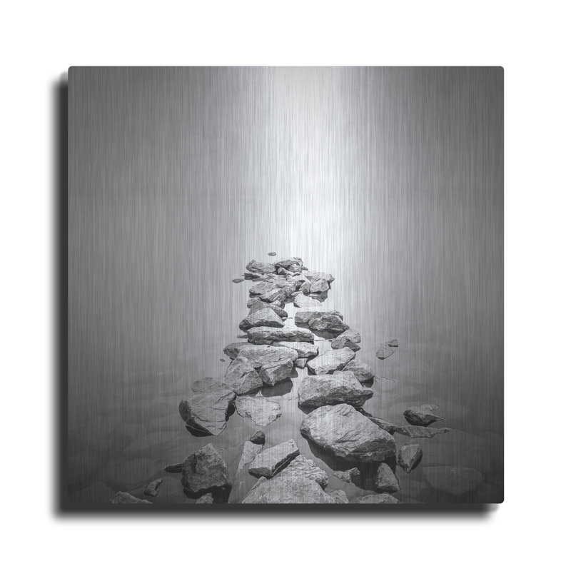 " Piled Rocks " by PhotoINC Studio, 36" H x 36" W