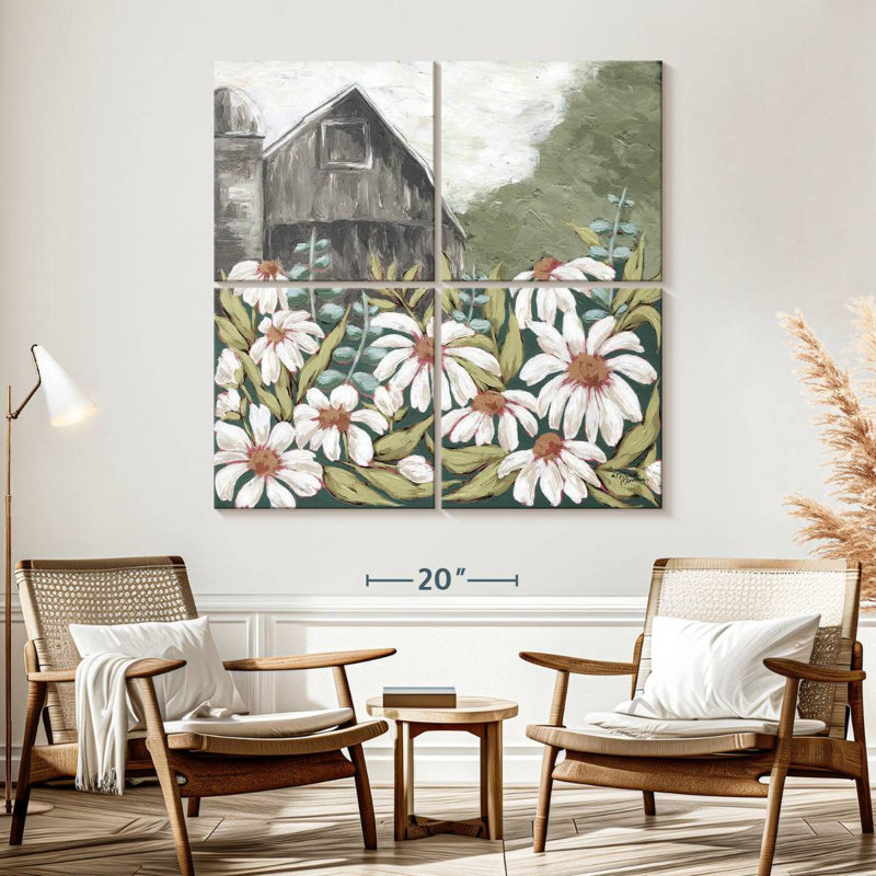 Harnek Summer On The Farm, 57" H x 57" W