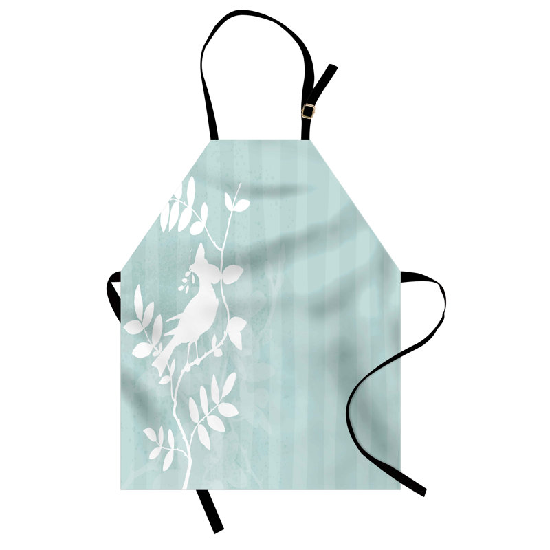 No Pattern Bib Apron