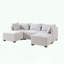 Repose-pieds modulaire moderne avec tissu performant