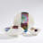 Mirabelle Centerpiece-Ivory/Plum