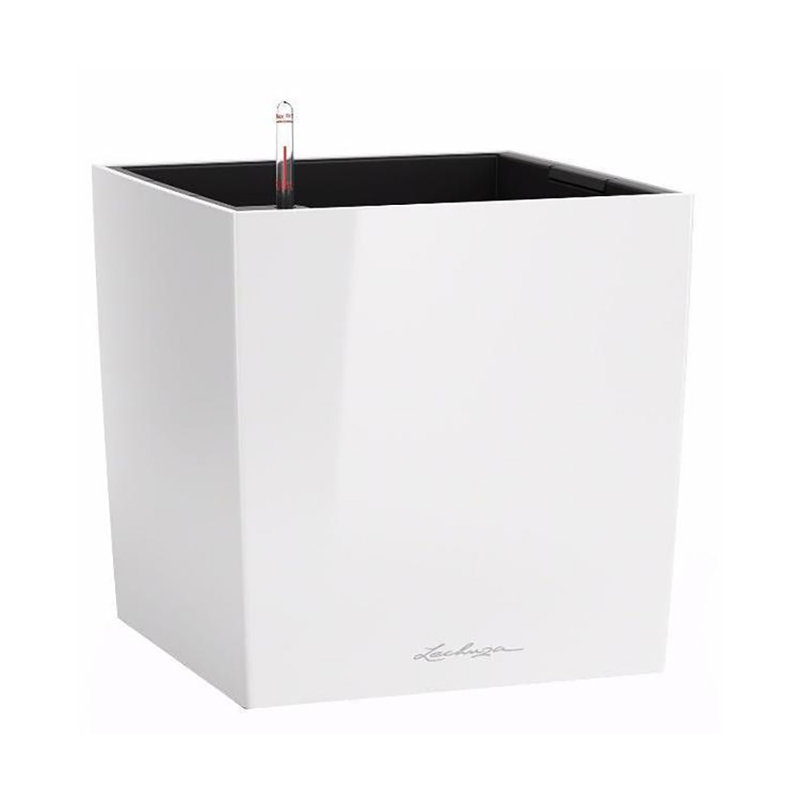 Planter Box, Cream White, 40cm H x 40cm W x 40cm D