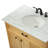 Hermes 36'' Single Bathroom Vanity with Carrara Marble Top-73360030